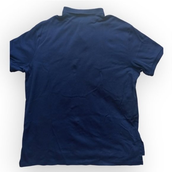 Ralph Lauren Polo Navy men 100% cotton collared short sleeve shirt - Picture 4 of 8